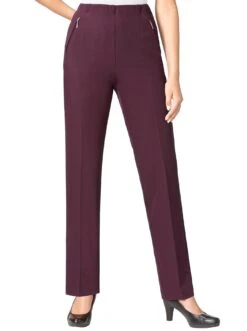 Creation L Jurk Met Overhemdkraag 31 Creation L Jurk Met Overhemdkraag -TrendyTijd Verkoop adelina comfortbroek rood 1