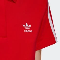 Adidas Originals Shirtjurk ADICOLOR CLASSICS -JURK -TrendyTijd Verkoop adidas originals shirtjurk adicolor classics jurk rood 3