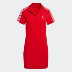 Adidas Originals Shirtjurk ADICOLOR CLASSICS -JURK -TrendyTijd Verkoop adidas originals shirtjurk adicolor classics jurk rood 6