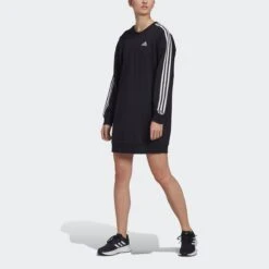 Adidas Sportswear Shirtjurk ESSENTIALS 3-STRIPES CREW JURK 29 Adidas Sportswear Shirtjurk ESSENTIALS 3-STRIPES CREW JURK -TrendyTijd Verkoop adidas sportswear shirtjurk essentials 3 stripes crew jurk zwart 8