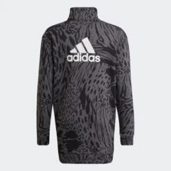 Adidas Sportswear Sweatjurk FUTURE ICONS HYBRID ANIMAL PRINT COTTON LOOSE HALF-ZIP Jurk -TrendyTijd Verkoop adidas sportswear sweatjurk future icons hybrid animal print cotton loose half zip jurk grijs 5