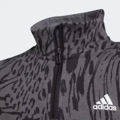 Adidas Sportswear Sweatjurk FUTURE ICONS HYBRID ANIMAL PRINT COTTON LOOSE HALF-ZIP Jurk -TrendyTijd Verkoop adidas sportswear sweatjurk future icons hybrid animal print cotton loose half zip jurk grijs 6