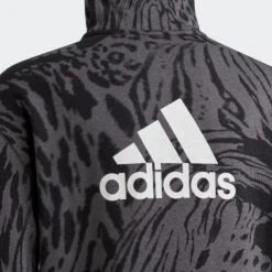 Adidas Sportswear Sweatjurk FUTURE ICONS HYBRID ANIMAL PRINT COTTON LOOSE HALF-ZIP Jurk -TrendyTijd Verkoop adidas sportswear sweatjurk future icons hybrid animal print cotton loose half zip jurk grijs 7