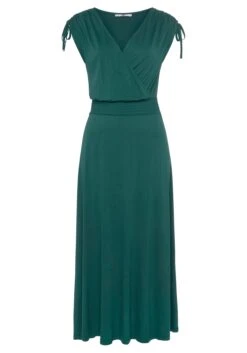 AJC Maxi-jurk Met Plooi Op De Schouders En Gesmokte Taille - Nieuwe Collectie -TrendyTijd Verkoop ajc maxi jurk met plooi op de schouders en gesmokte taille nieuwe collectie 5