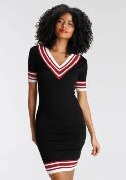 Vero Moda Jurk Met Overhemdkraag VMJLOE L/S 7/8 SHIRT DRESS WVN -TrendyTijd Verkoop ajc tricotjurk 4