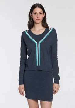 Classic Inspirationen Jurk In A-lijn Jurk -TrendyTijd Verkoop ajc tricotjurk nieuwe collectie set blauw