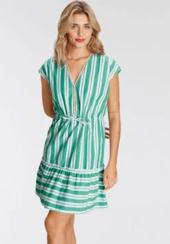 MUSTANG Maxi-jurk Style Fanny CV Dress 28 MUSTANG Maxi-jurk Style Fanny CV Dress -TrendyTijd Verkoop ajc volantjurk met een bindceintuur 1