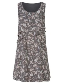 Alessa W. Gedessineerde Jurk -TrendyTijd Verkoop alessa w gedessineerde jurk grijs 3