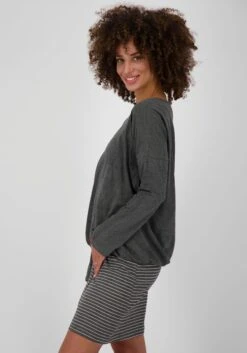 Alife And Kickin Jerseyjurk SunnyAK Leuke Jurk In 2-in-1-stijl (set, 2-delig, Met T-shirt) -TrendyTijd Verkoop alife and kickin jerseyjurk sunnyak leuke jurk in 2 in 1 stijl set 2 delig met t shirt grijs 3