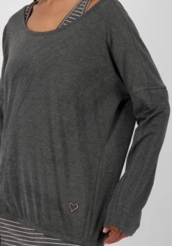 Alife And Kickin Jerseyjurk SunnyAK Leuke Jurk In 2-in-1-stijl (set, 2-delig, Met T-shirt) -TrendyTijd Verkoop alife and kickin jerseyjurk sunnyak leuke jurk in 2 in 1 stijl set 2 delig met t shirt grijs 5