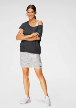 Alife And Kickin Jerseyjurk SunnyAK Zomerse 2-delige Set - Jurk & Shirt (set, 2-delig, Met T-shirt) -TrendyTijd Verkoop alife and kickin jerseyjurk sunnyak zomerse 2 delige set jurk shirt set 2 delig met t shirt blauw 4