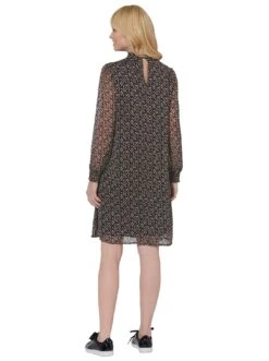 Ambria Gedessineerde Jurk 20 Ambria Gedessineerde Jurk -TrendyTijd Verkoop ambria gedessineerde jurk zwart 3