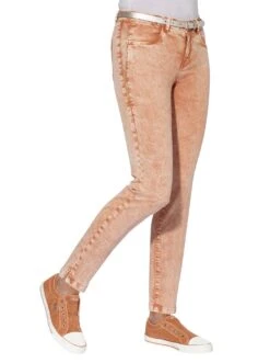 Vero Moda Jurk Met Overhemdkraag VMVICA S/S SHIRT DRESS -TrendyTijd Verkoop ambria prettige jeans 1 delig oranje