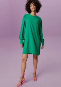 Marc O'Polo Maxi-jurk -TrendyTijd Verkoop aniston casual blousejurkje in trendy knalkleuren nieuwe collectie groen 1