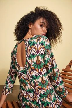 Aniston CASUAL Maxi-jurk -TrendyTijd Verkoop aniston casual maxi jurk 16