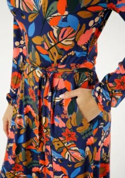 Aniston CASUAL Maxi-jurk (Met Een Bindceintuur) -TrendyTijd Verkoop aniston casual maxi jurk met een bindceintuur 2