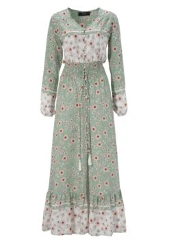 Aniston CASUAL Maxi-jurk Met Fijne Bloemenprint En Patch-look 25 Aniston CASUAL Maxi-jurk Met Fijne Bloemenprint En Patch-look -TrendyTijd Verkoop aniston casual maxi jurk met fijne bloemenprint en patch look groen 4