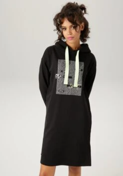 Taifun Gedessineerde Jurk -TrendyTijd Verkoop aniston casual sweatjurk