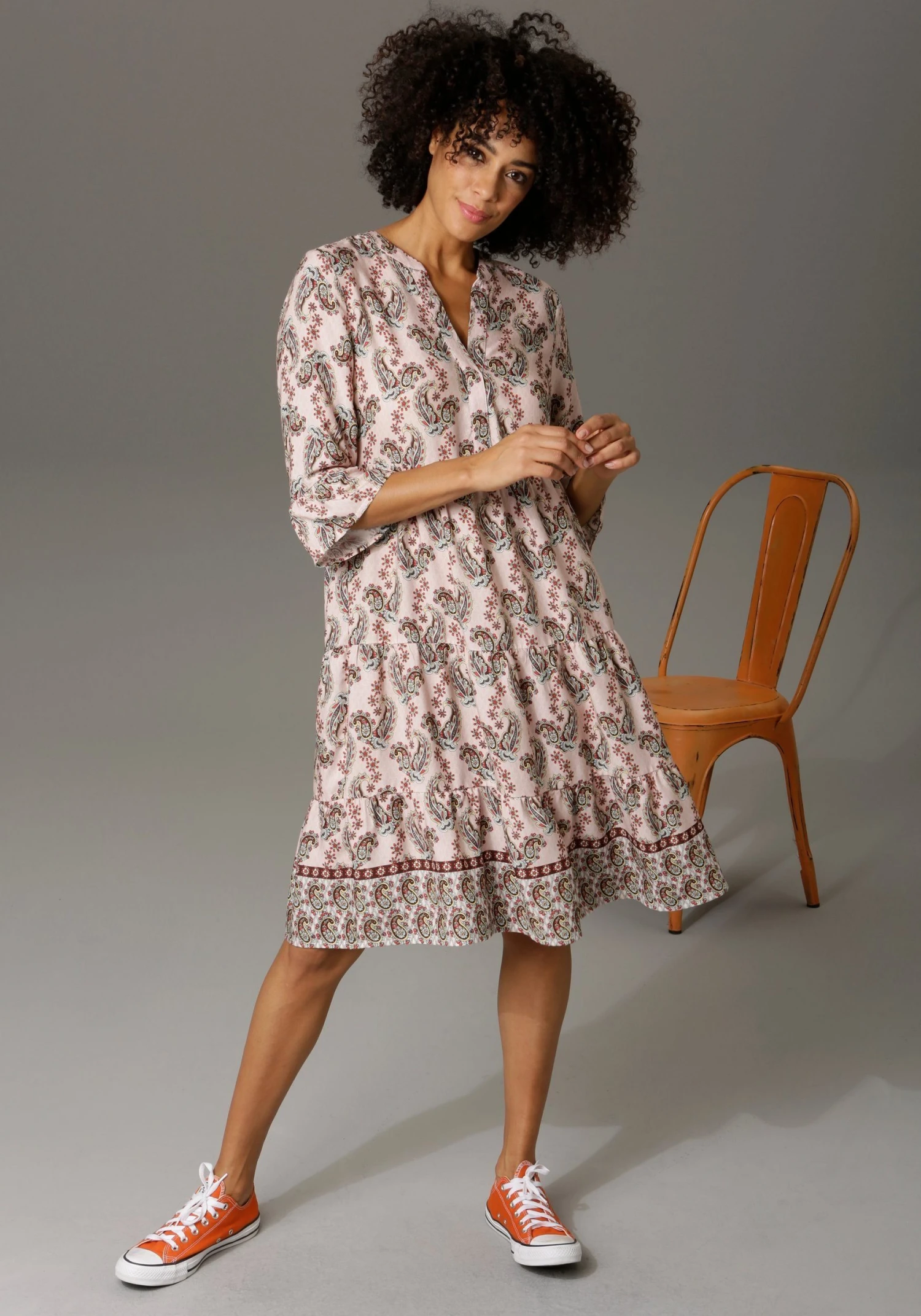 Tamaris Midi-jurk Comfortabele Jersey 14 Tamaris Midi-jurk Comfortabele Jersey - Afbeelding 12