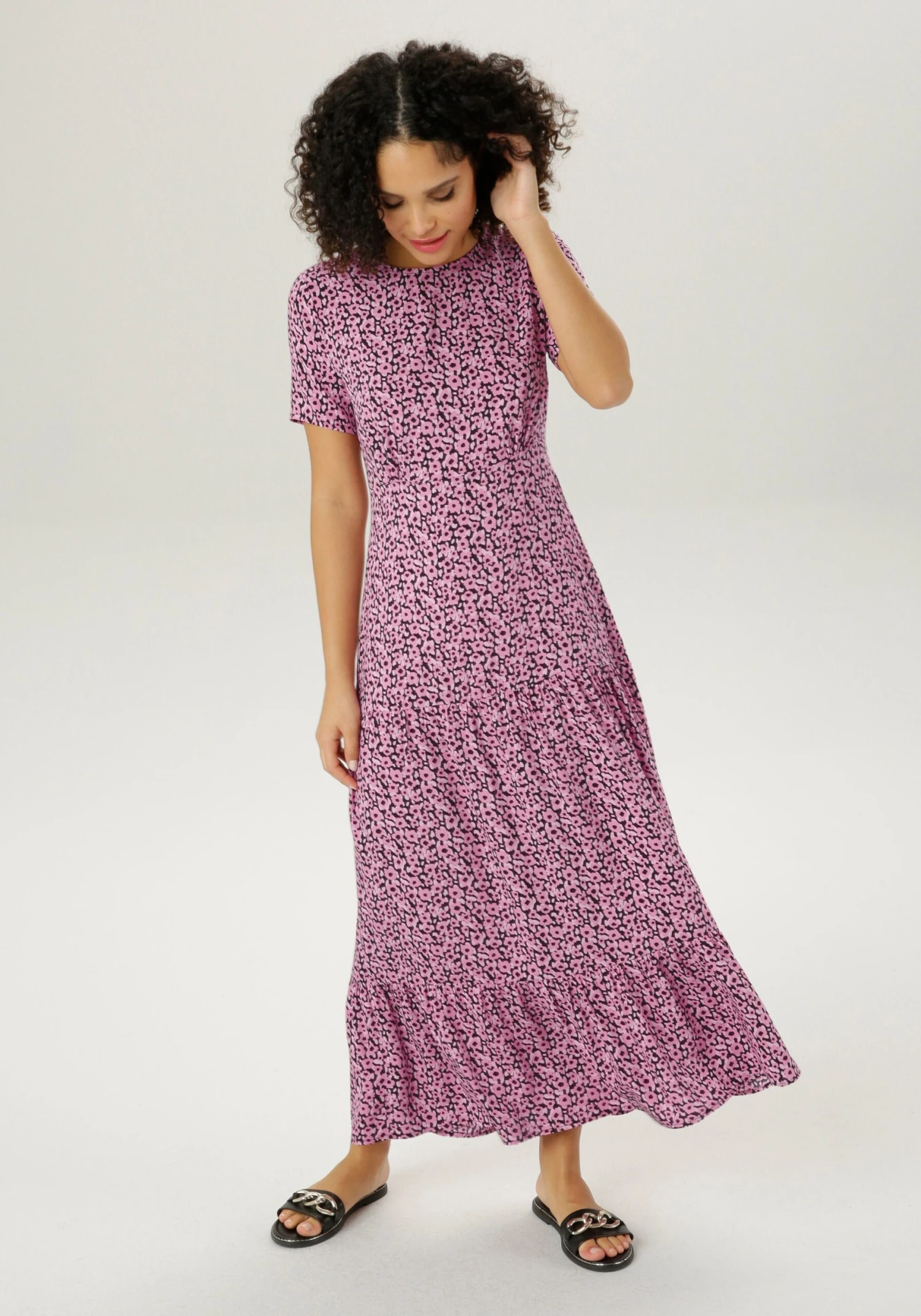 Only Maxi-jurk ONLWINNER S/L MAXI DRESS 7 Only Maxi-jurk ONLWINNER S/L MAXI DRESS - Afbeelding 5