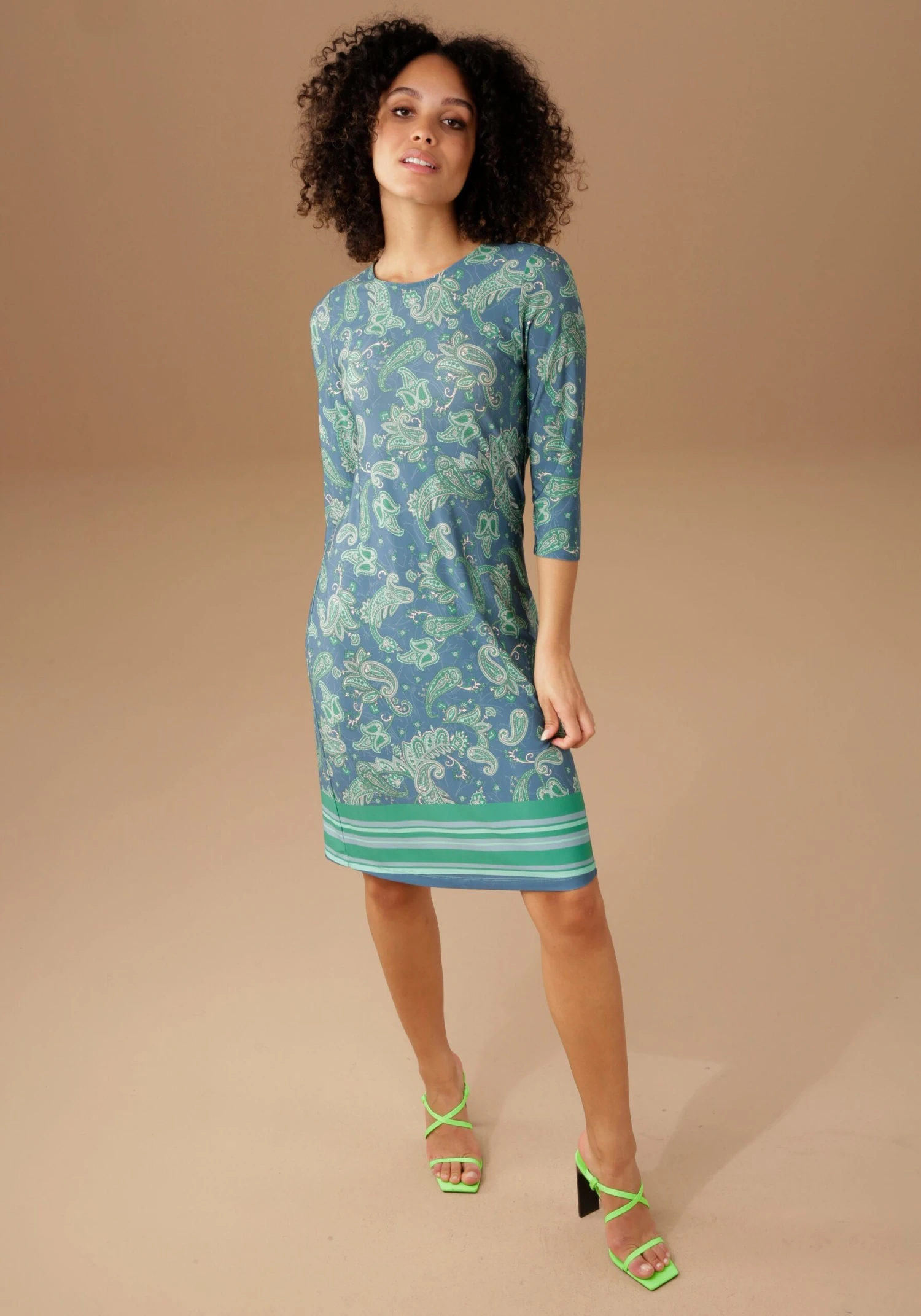 Aniston SELECTED Maxi-jurk In Knalkleuren 10 Aniston SELECTED Maxi-jurk In Knalkleuren - Afbeelding 8