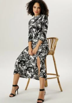 Creation L Gedessineerde Jurk -TrendyTijd Verkoop aniston selected maxi jurk 1