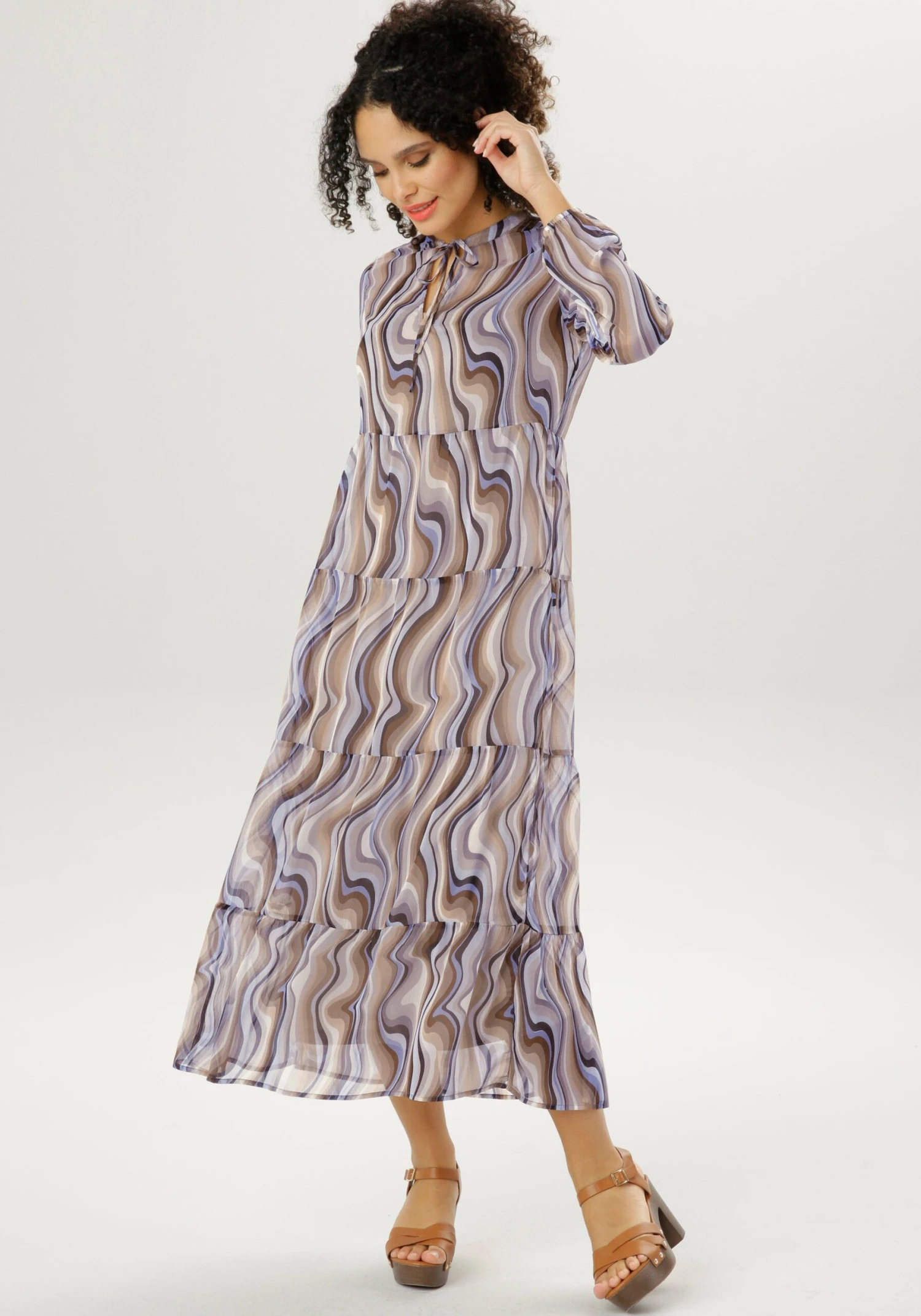 Aniston SELECTED Maxi-jurk 3 Aniston SELECTED Maxi-jurk