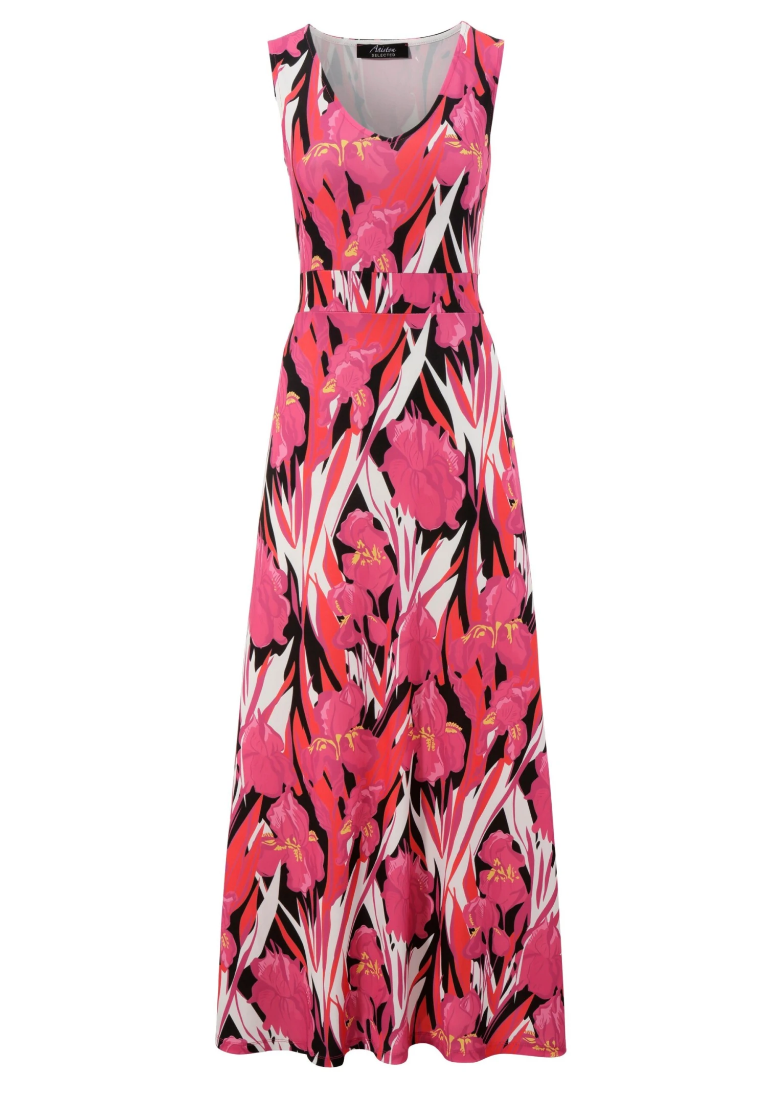 Aniston SELECTED Maxi-jurk In Knalkleuren 7 Aniston SELECTED Maxi-jurk In Knalkleuren - Afbeelding 5