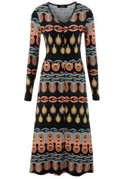 Aniston SELECTED Midi-jurk Met Knoopsluiting -TrendyTijd Verkoop aniston selected midi jurk met knoopsluiting groen 3