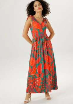 Laura Scott Jurk Met Overhemdkraag 33 Laura Scott Jurk Met Overhemdkraag -TrendyTijd Verkoop aniston selected zomerjurk multicolor 1