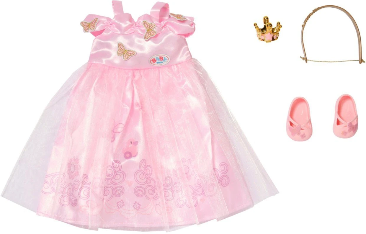Baby Annabell Poppenkleding Little Sweet Jurk, 36 Cm Met Kleerhanger 15 Baby Annabell Poppenkleding Little Sweet Jurk, 36 Cm Met Kleerhanger - Afbeelding 13