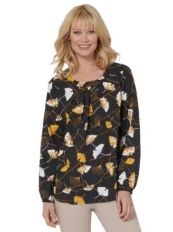 Alife And Kickin Jerseyjurk CamyAK Leuke Jurk In Overgooiermodel In Wikkeljurk-look Met All-over Print 40 Alife And Kickin Jerseyjurk CamyAK Leuke Jurk In Overgooiermodel In Wikkeljurk-look Met All-over Print -TrendyTijd Verkoop blouse met lange mouwen zwart