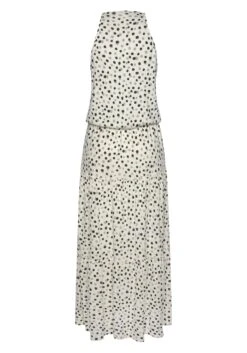 Buffalo Maxi-jurk Met Stippeltjesprint 23 Buffalo Maxi-jurk Met Stippeltjesprint -TrendyTijd Verkoop buffalo maxi jurk met stippeltjesprint wit 3