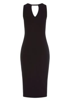 Buffalo Midi-jurk Van Zacht Ribmateriaal 24 Buffalo Midi-jurk Van Zacht Ribmateriaal -TrendyTijd Verkoop buffalo midi jurk van zacht ribmateriaal zwart 5