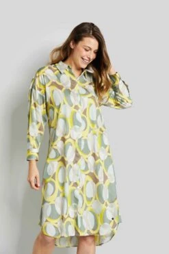 Tom Tailor Midi-jurk -TrendyTijd Verkoop bugatti jurk met overhemdkraag 7