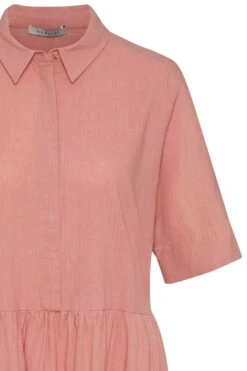 Bugatti Jurk Met Overhemdkraag Met Korte Mouwen En Overhemdkraag -TrendyTijd Verkoop bugatti jurk met overhemdkraag met korte mouwen en overhemdkraag roze 3