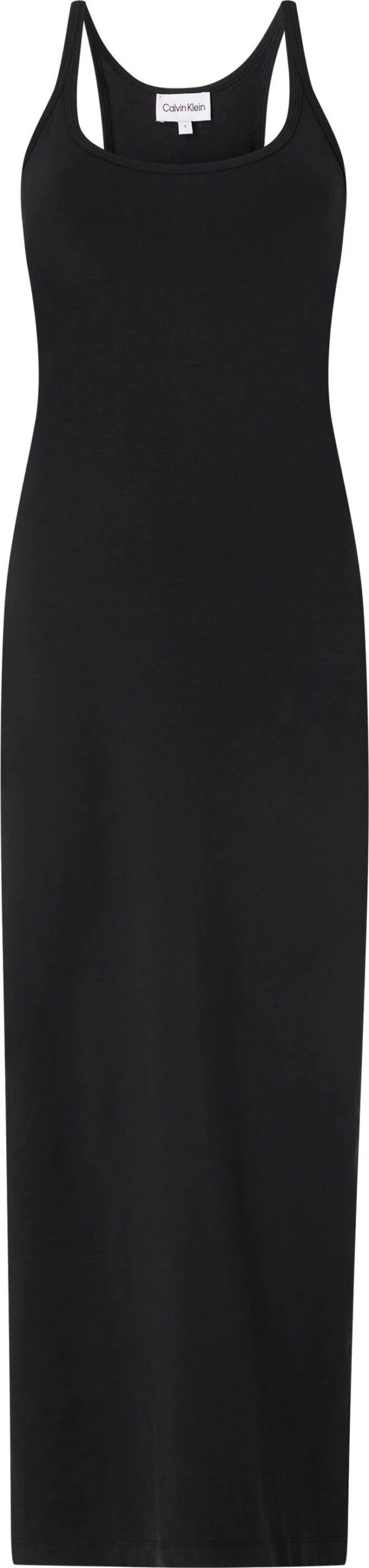 Calvin Klein Curve Maxi-jurk INCLU COTTON STRETCH SLIP DRESS 3 Calvin Klein Curve Maxi-jurk INCLU COTTON STRETCH SLIP DRESS