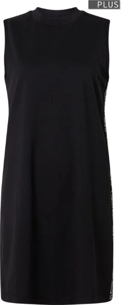 S.Oliver BLACK LABEL Midi-jurk Met Franje En Streepdessin -TrendyTijd Verkoop calvin klein jeans plus shirtjurk