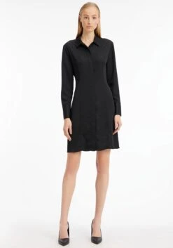 Vero Moda Midi-jurk VMTIRZA S/S CALF DRESS WVN 38 Vero Moda Midi-jurk VMTIRZA S/S CALF DRESS WVN -TrendyTijd Verkoop calvin klein jurk met overhemdkraag recycled cdc shirt dress 7