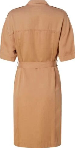 Calvin Klein Jurk Met Overhemdkraag (set, 2-delig, Met Een Bindceintuur) -TrendyTijd Verkoop calvin klein jurk met overhemdkraag set 2 delig met een bindceintuur bruin 6