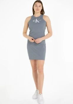United Colors Of Benetton Midi-jurk DRESS Woven -TrendyTijd Verkoop calvin klein midi jurk grijs 2