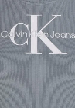 Calvin Klein Midi-jurk -TrendyTijd Verkoop calvin klein midi jurk grijs 8