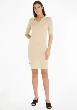 Calvin Klein Midi-jurk (set, 2-delig, Met Bindstrik) -TrendyTijd Verkoop calvin klein polojurk beige