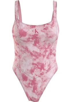 Melrose Scuba-jurk -TrendyTijd Verkoop calvin klein swimwear badpak one piece print