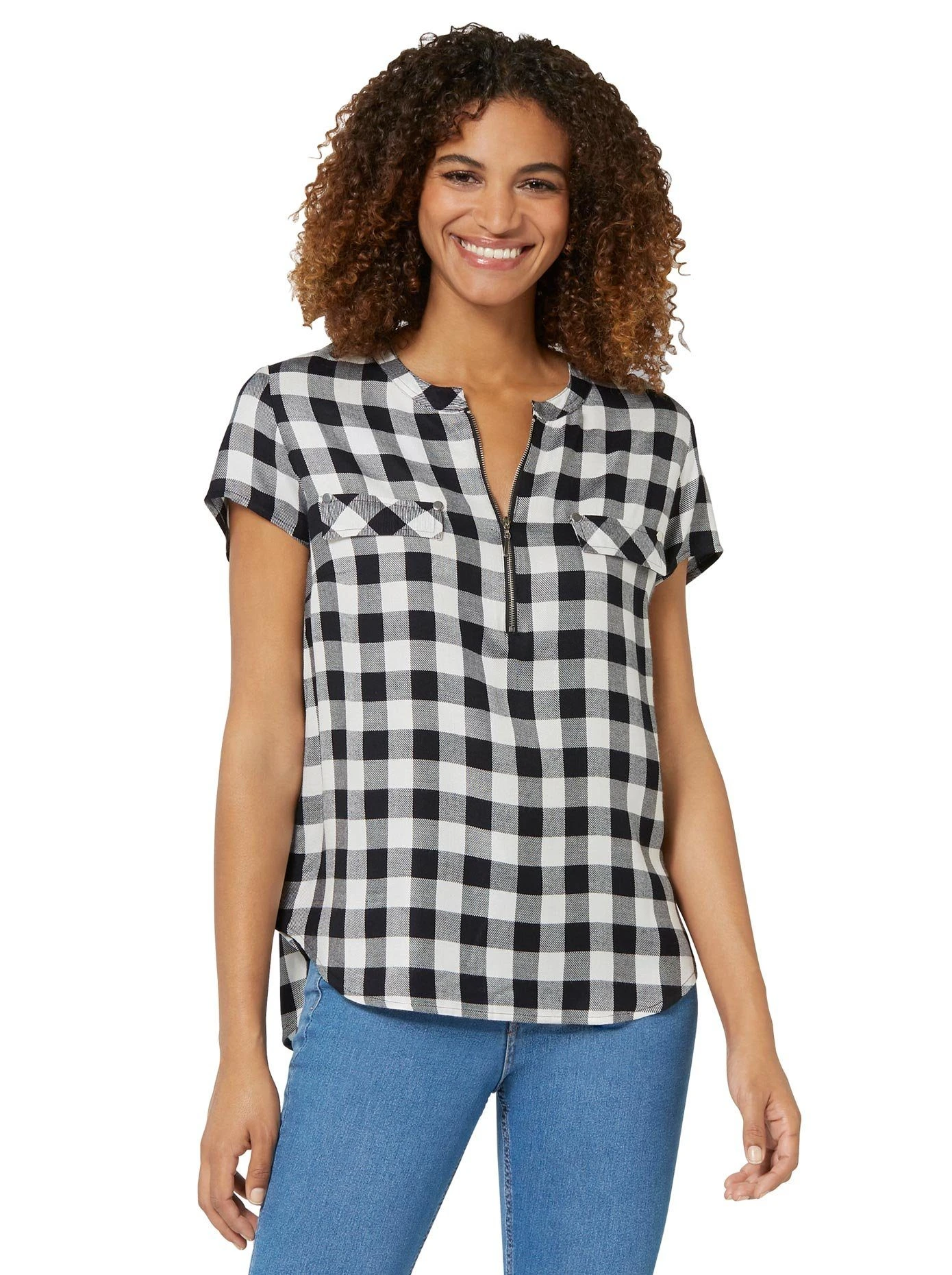 Only Gedessineerde Jurk ONLELLIE LS V-NECK DRESS WVN 9 Only Gedessineerde Jurk ONLELLIE LS V-NECK DRESS WVN - Afbeelding 7