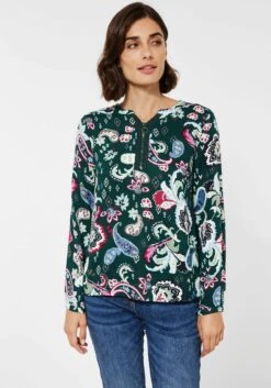 Only Jurk In Overgooiermodel ONLELLA ATHENA STRAP CALF DRESS -TrendyTijd Verkoop cecil gedessineerde blouse 3