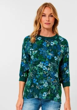 S.Oliver BLACK LABEL Maxi-jurk -TrendyTijd Verkoop cecil gedessineerde blouse 5