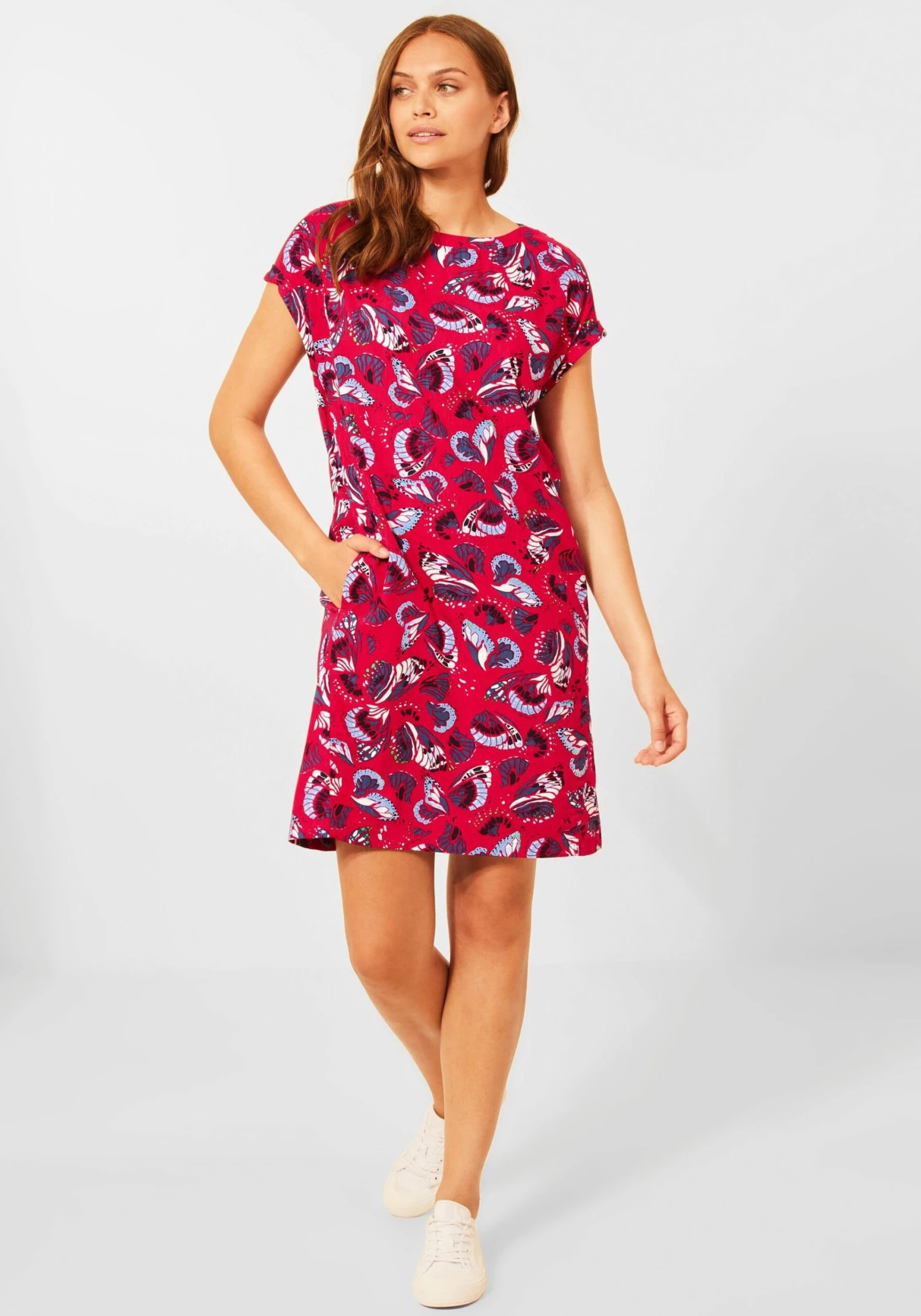 Ambria Gedessineerde Jurk Jerseyjurk 7 Ambria Gedessineerde Jurk Jerseyjurk - Afbeelding 5