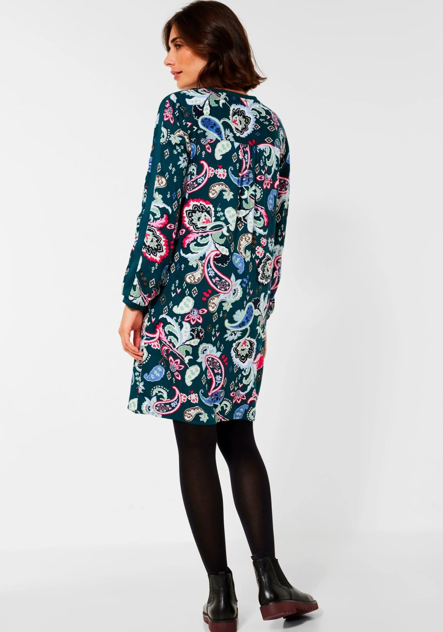 Cecil Gedessineerde Jurk 4 Cecil Gedessineerde Jurk - Afbeelding 2