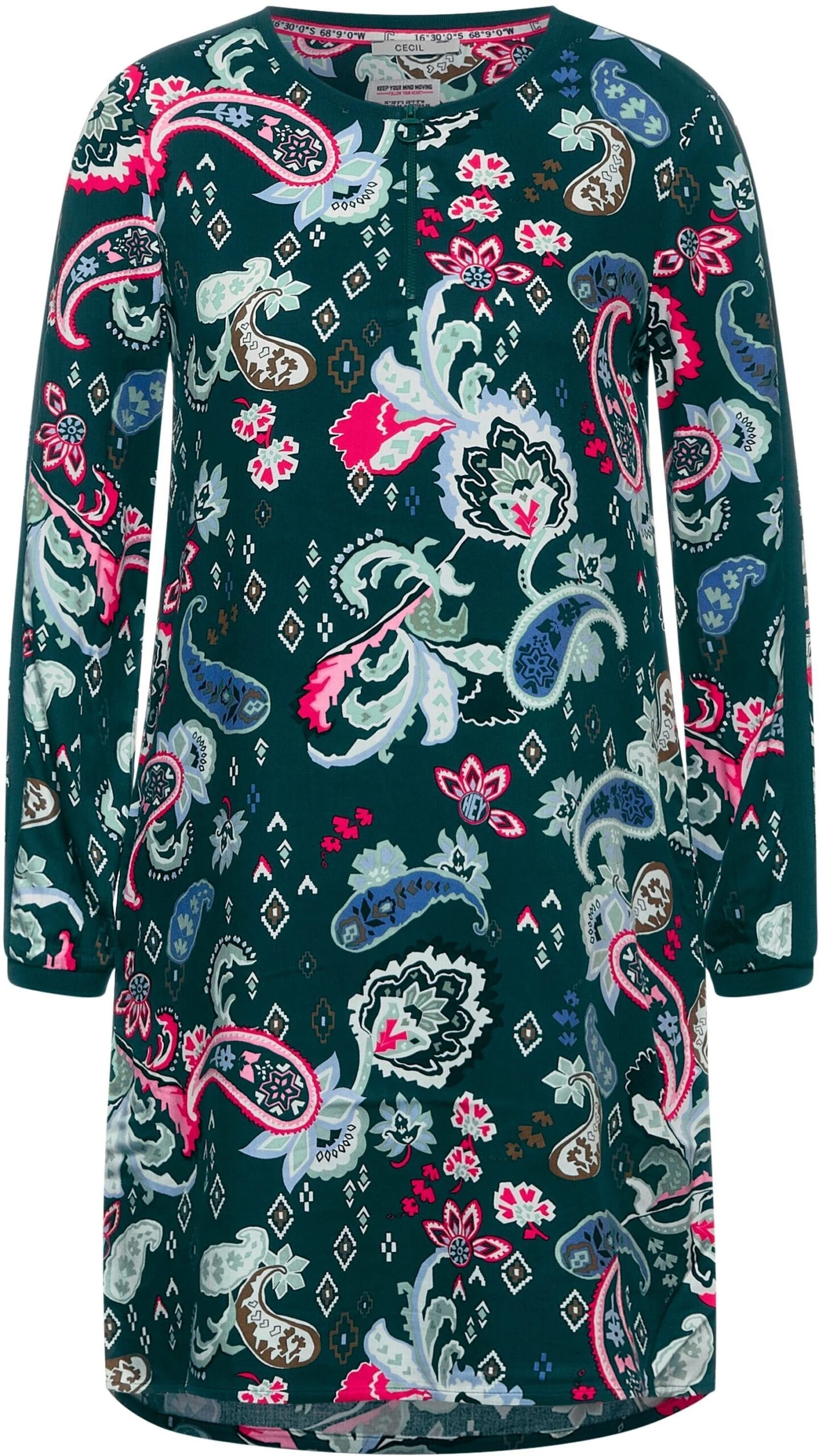 Cecil Gedessineerde Jurk 5 Cecil Gedessineerde Jurk - Afbeelding 3